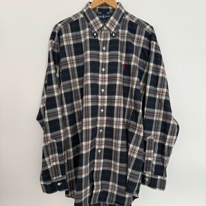 RALPH LAUREN BLAKE LONG SLEEVE BUTTON DOWN SHIRT LARGE